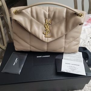 Saint Laurent YSL Small Loulou Puffer